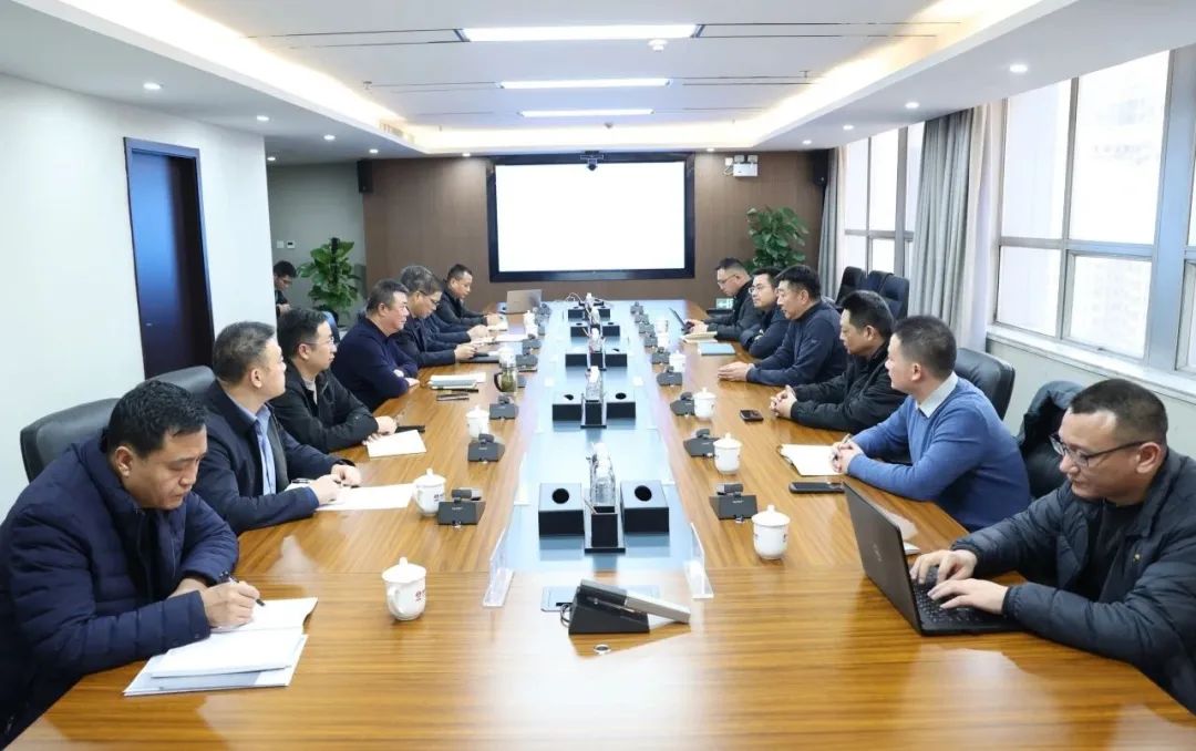 南鋼新產業投資集團一行到陜鋼集團座談交流